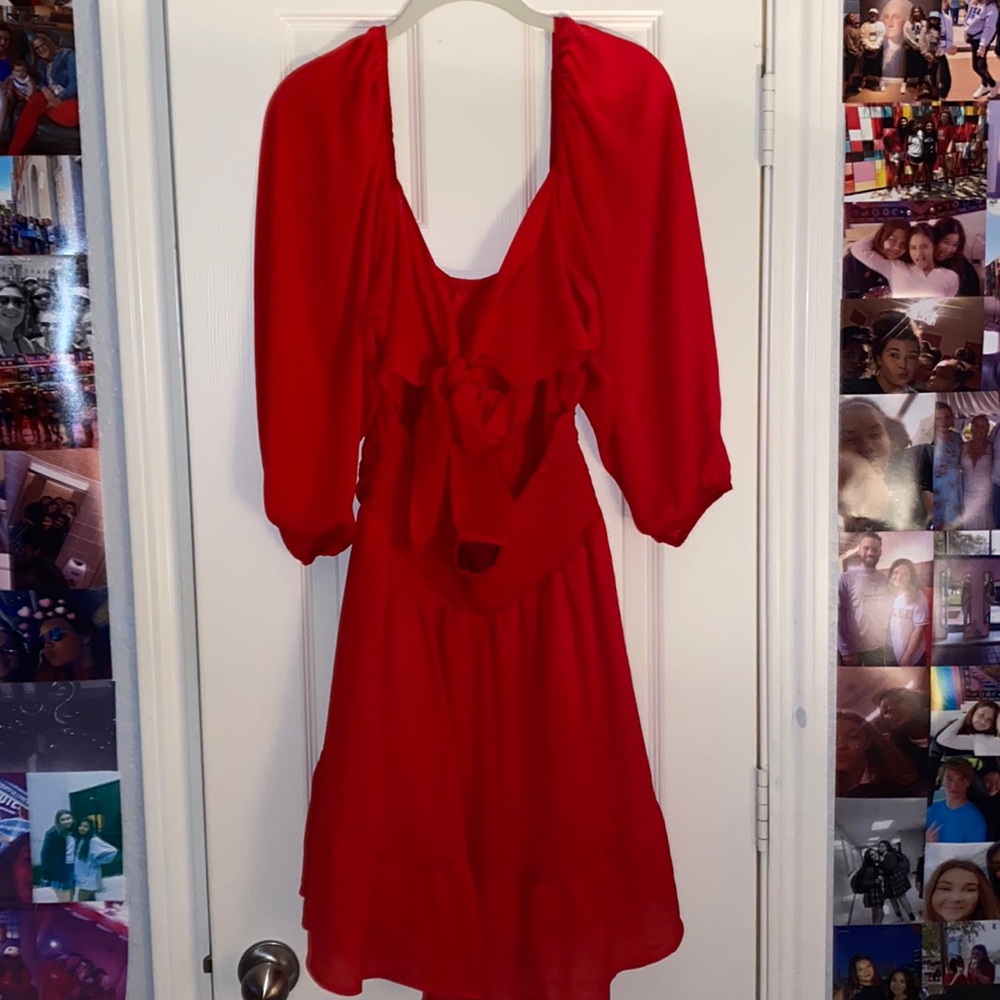 Red Holiday Dress